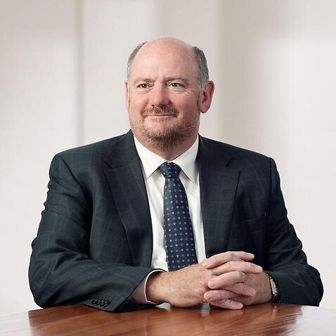 Compass Group of their Chief Executive Richard Cousins poses.