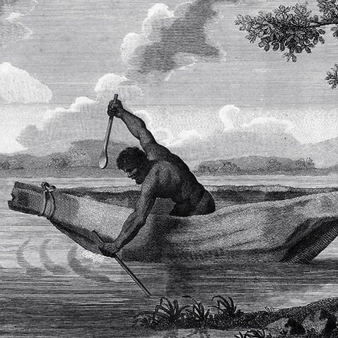 L: Bungaree, Australian aboriginal leader; R: Pemulwuy aka Pimbloy