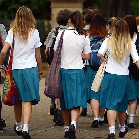 Representational picture of students going to school in Australia.