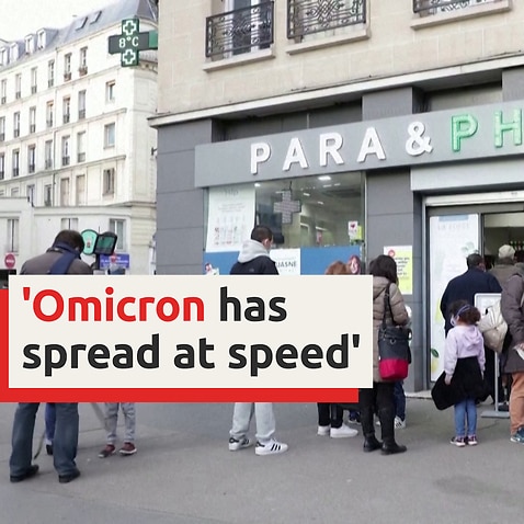 Fifty per cent of Europeans  are expected to be infected with Omicron