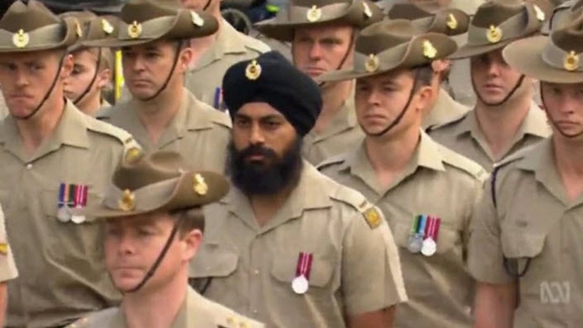 different hats in the army