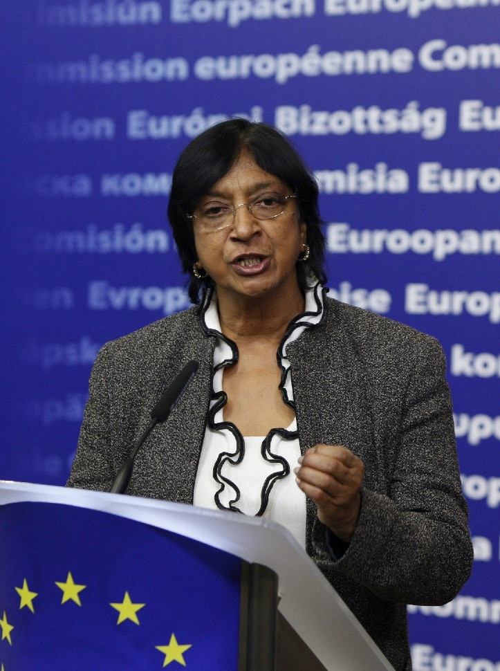 Former United Nations human rights chief Navi Pillay will head the international commission of inquiry. 