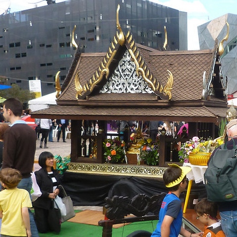 Thai Culture and Food Festival at Federation Square, Melbourne