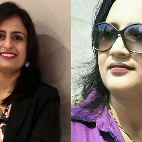 (L) Reena Rana (R) Shashi Kanta Singh, who have spoken up about the harassment faced by female international students from India 