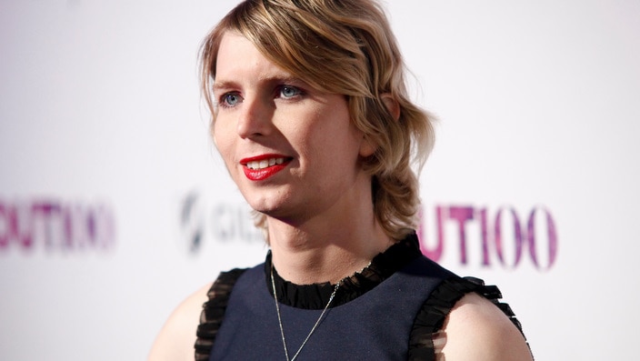 Chelsea Manning will have to address her Aussie audience via video link.