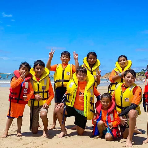Participants of Swim safety awareness training organised by Geelong Nepalese Association.