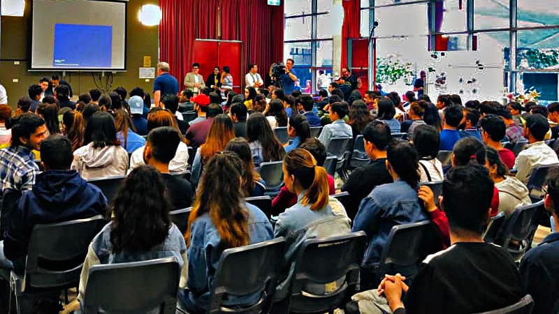Nepali Students at an event in Sydney in 2019