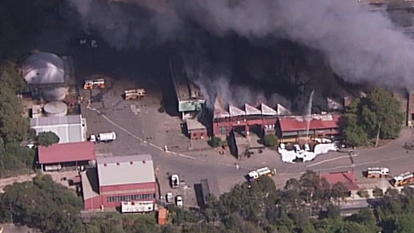 Sydney Factory Fire Could Burn For Days | SBS News