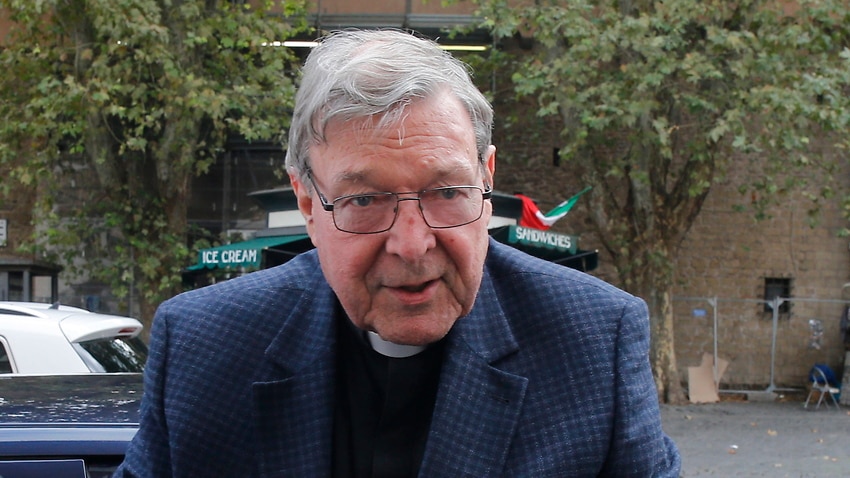 Image for read more article 'George Pell is back in Rome for the first time since being acquitted on child sex abuse charges'