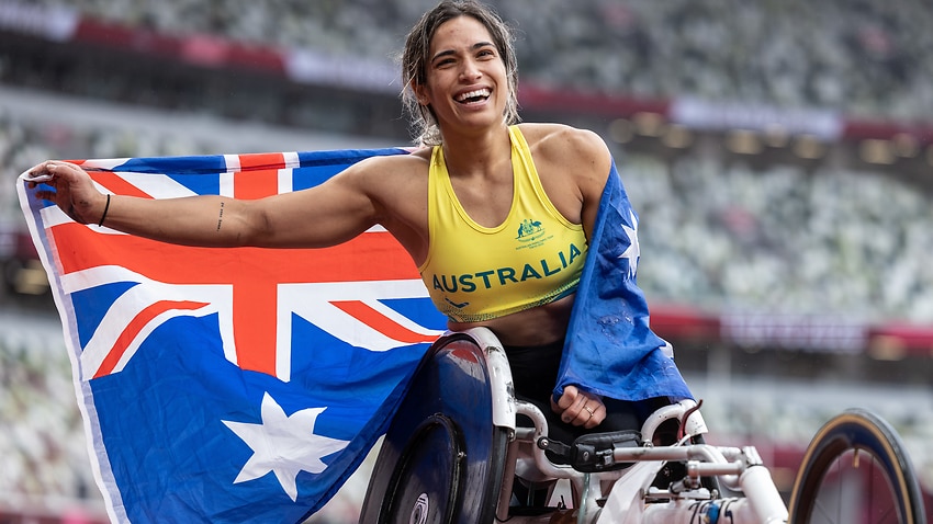 Image for read more article 'Madison De Rozario makes history for Australia with Paralympic marathon gold'