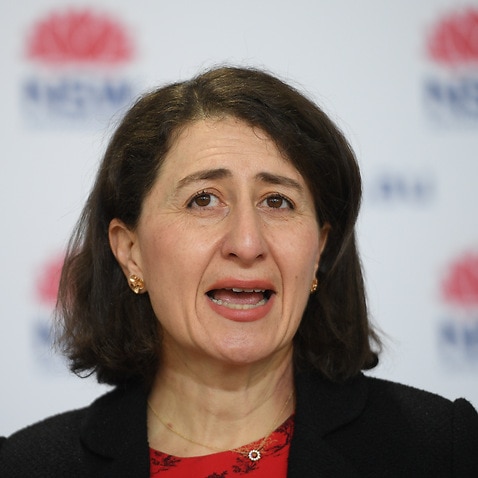 NSW Premier Gladys Berejiklian  during a COVID-19 update in Sydney, Monday, August 30, 2021.