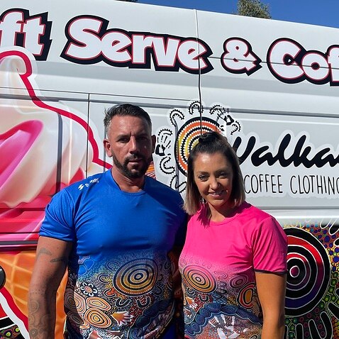 Billy and Lauren Duroux and their Walkabout coffee, clothing and culture business 