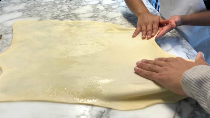 Pita dough