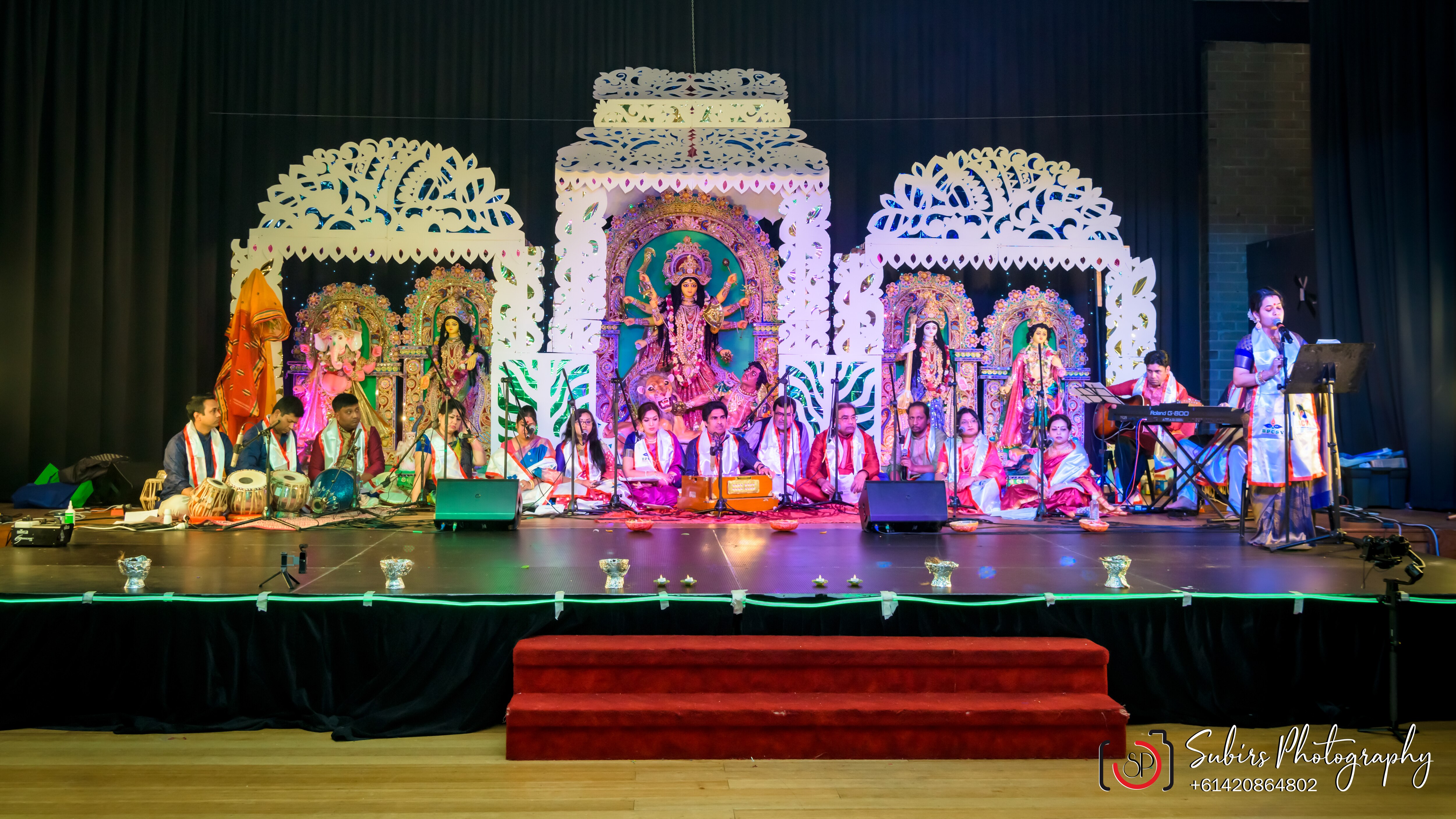 Durga Puja is the biggest religious festival for the Bengali Hindu Community.