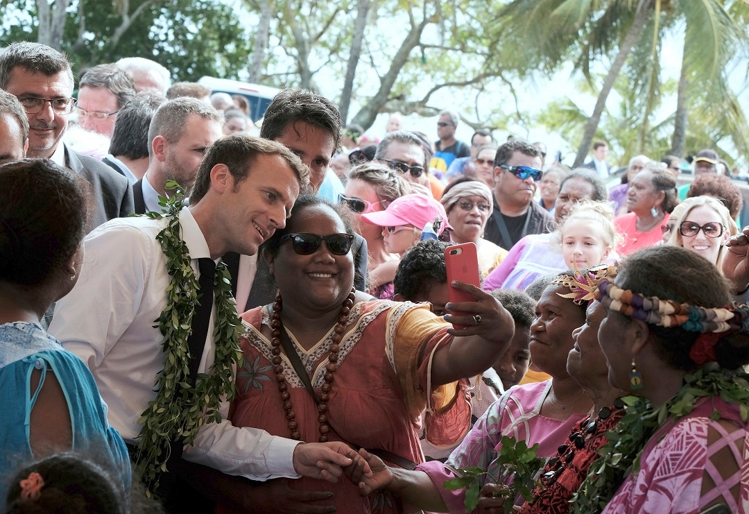 French President Emmanuel Macron visited New Caledonia in May, saying it was very important for France. 