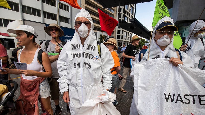 Queensland is fast-tracking proposed laws that could jail climate protesters