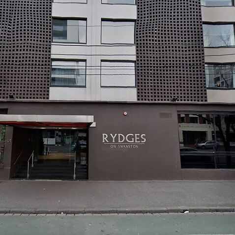 Rydges hotel on Swanston Street