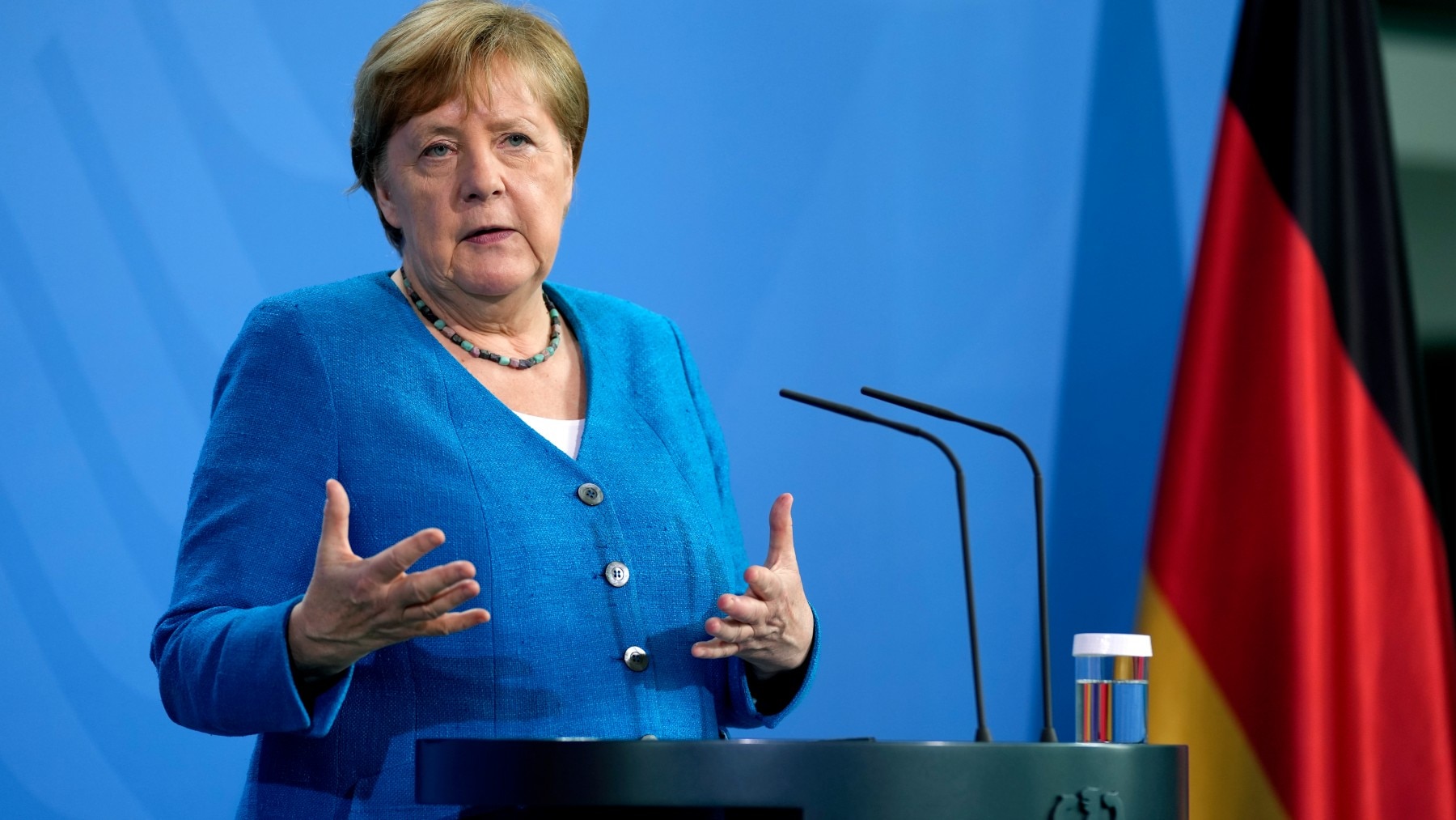 Angela Merkel is stepping down. 