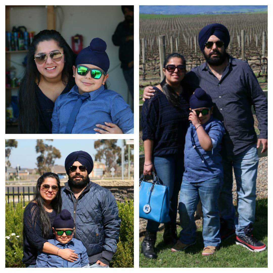 A Melbourne based Sikh family