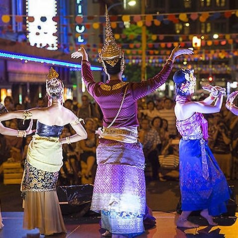 การแสดงทางวัฒนธรรมของชุมชนไทย ในเทศกาลตรุษจีนที่ไชน่าทาวน์ ซิดนีย์ (City of Sydney)