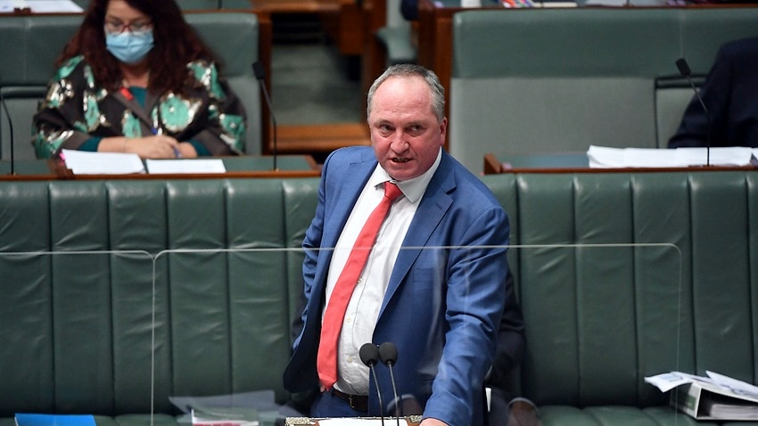 Image for read more article 'Deputy Prime Minister Barnaby Joyce tests positive for COVID-19 in the US'