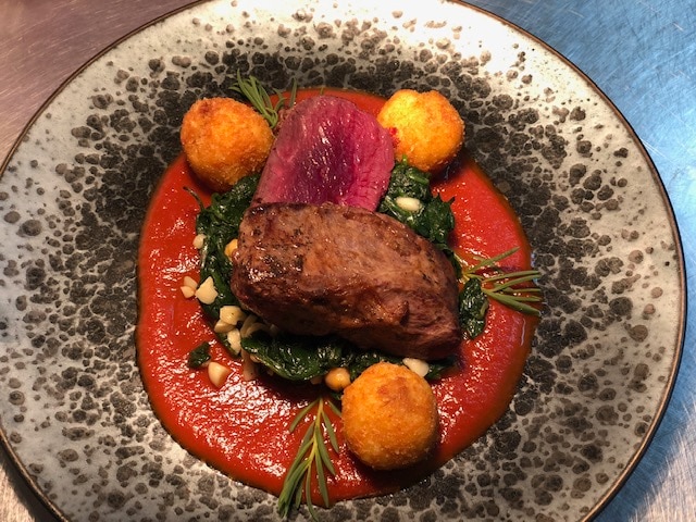 Emu fan fillet is a popular dish. 