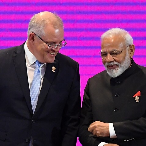 prime Minister Scott Morrison and Prime Minister Narendra Modi