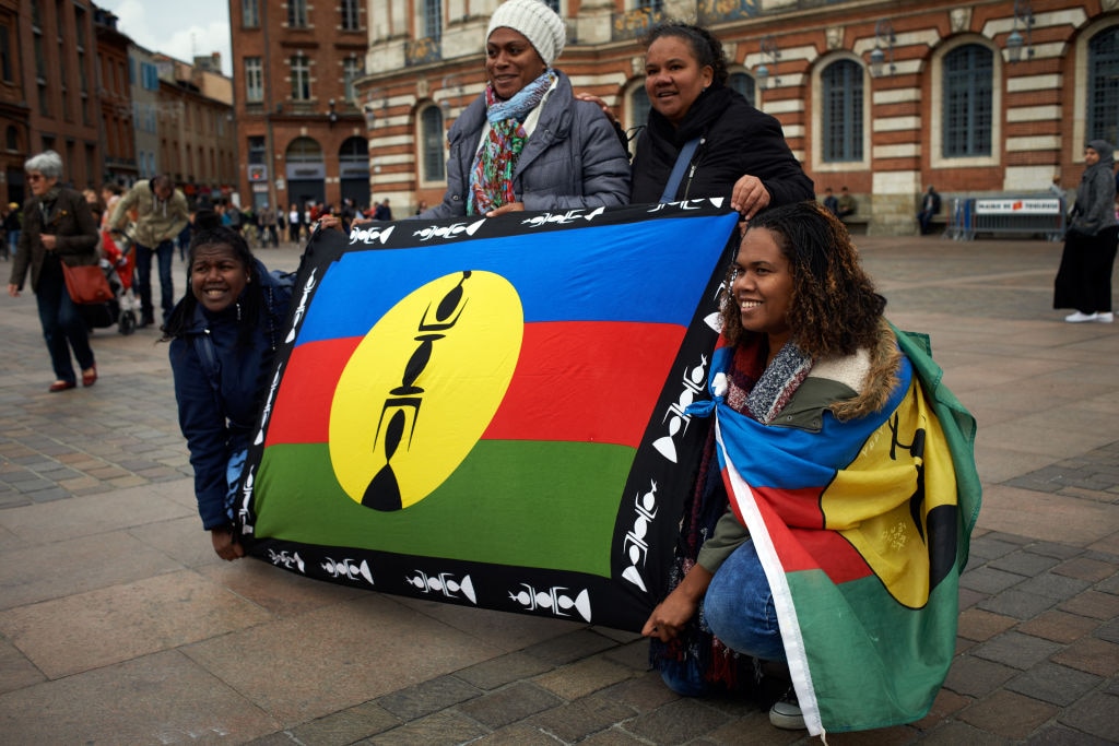 New Caledonians gather in Toulouse before the independence referendum. 