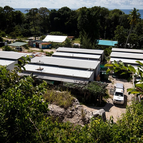 Nibok refugee settlement on Nauru 