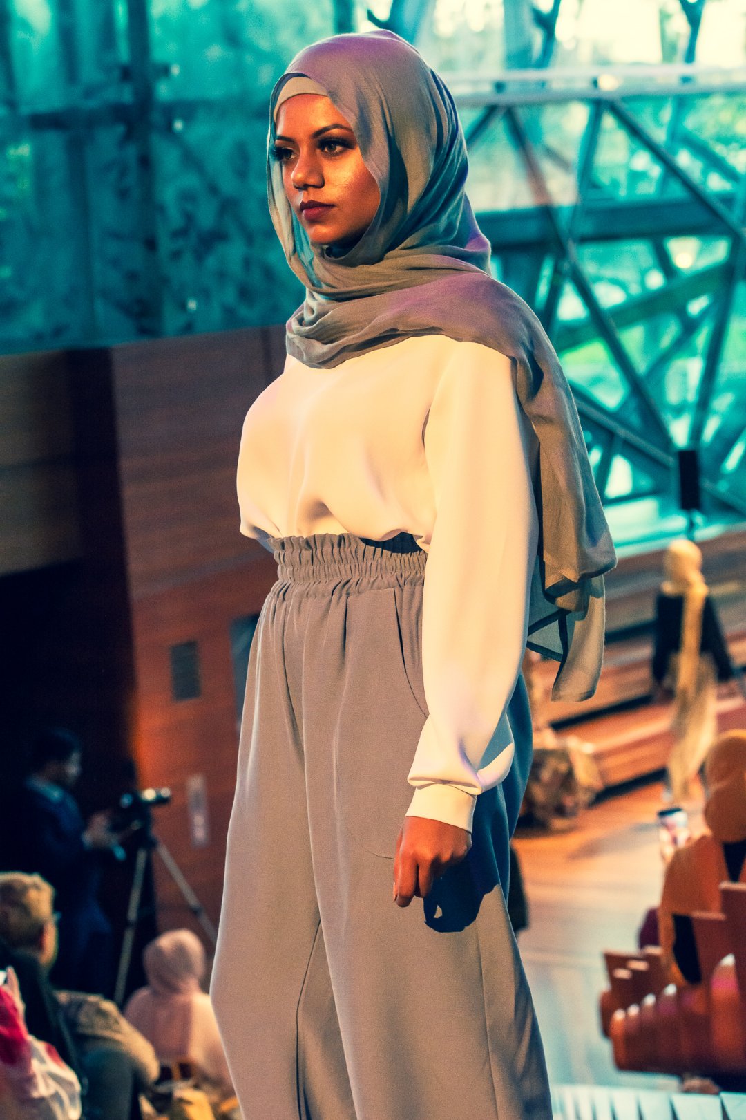 Bangladeshi Model, Shajuty Islam, Modest fashion Runway, Melbourne Fashion Week 2019