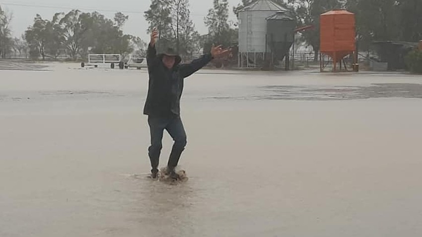 Drought-ravaged NSW farmers take to social media to celebrate rainfall - SBS News