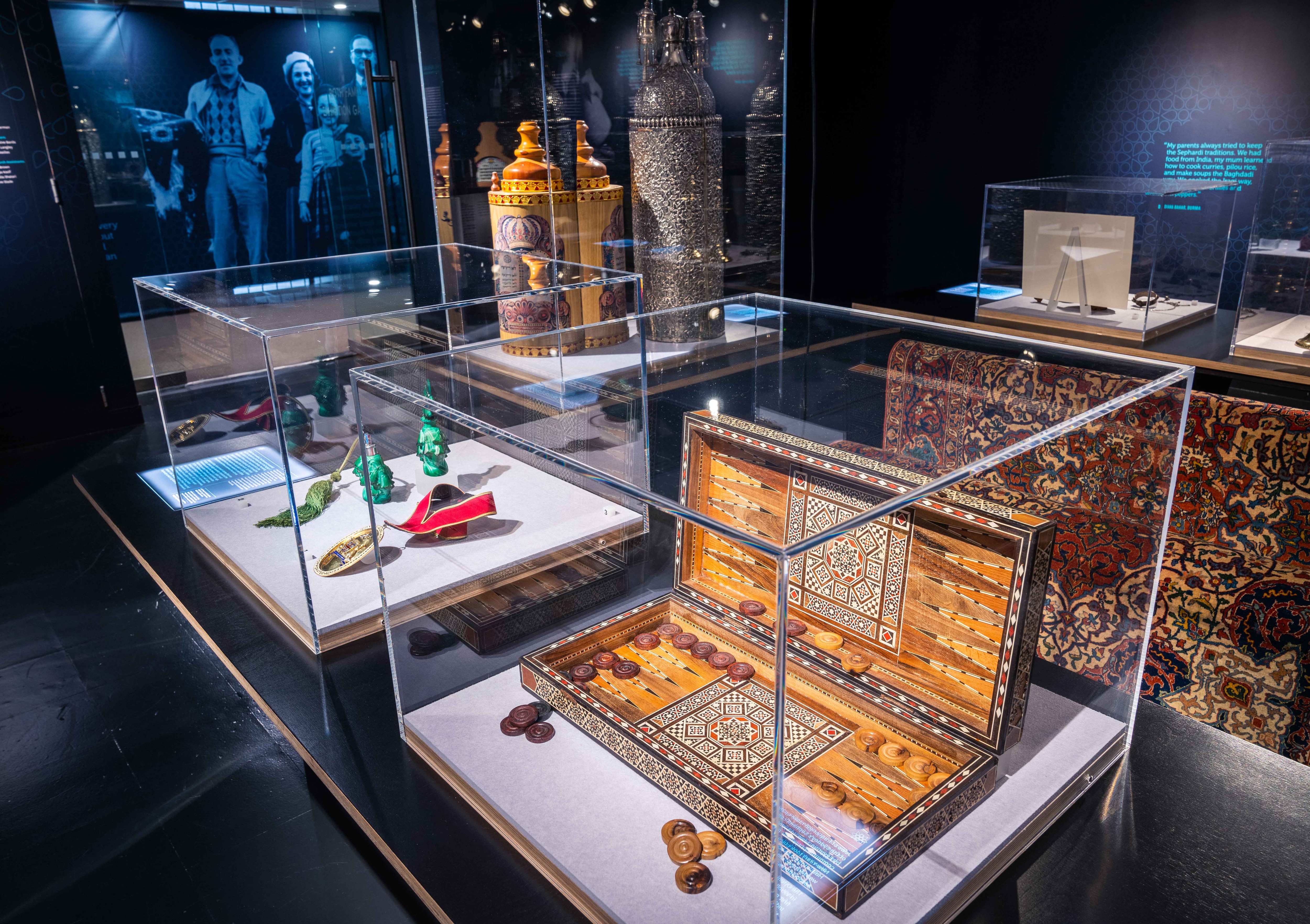 The Jews from Islamic Lands" exhibition at the Sydney Jewish Museum showcases artefacts reflecting Sephardi Jewish history.  