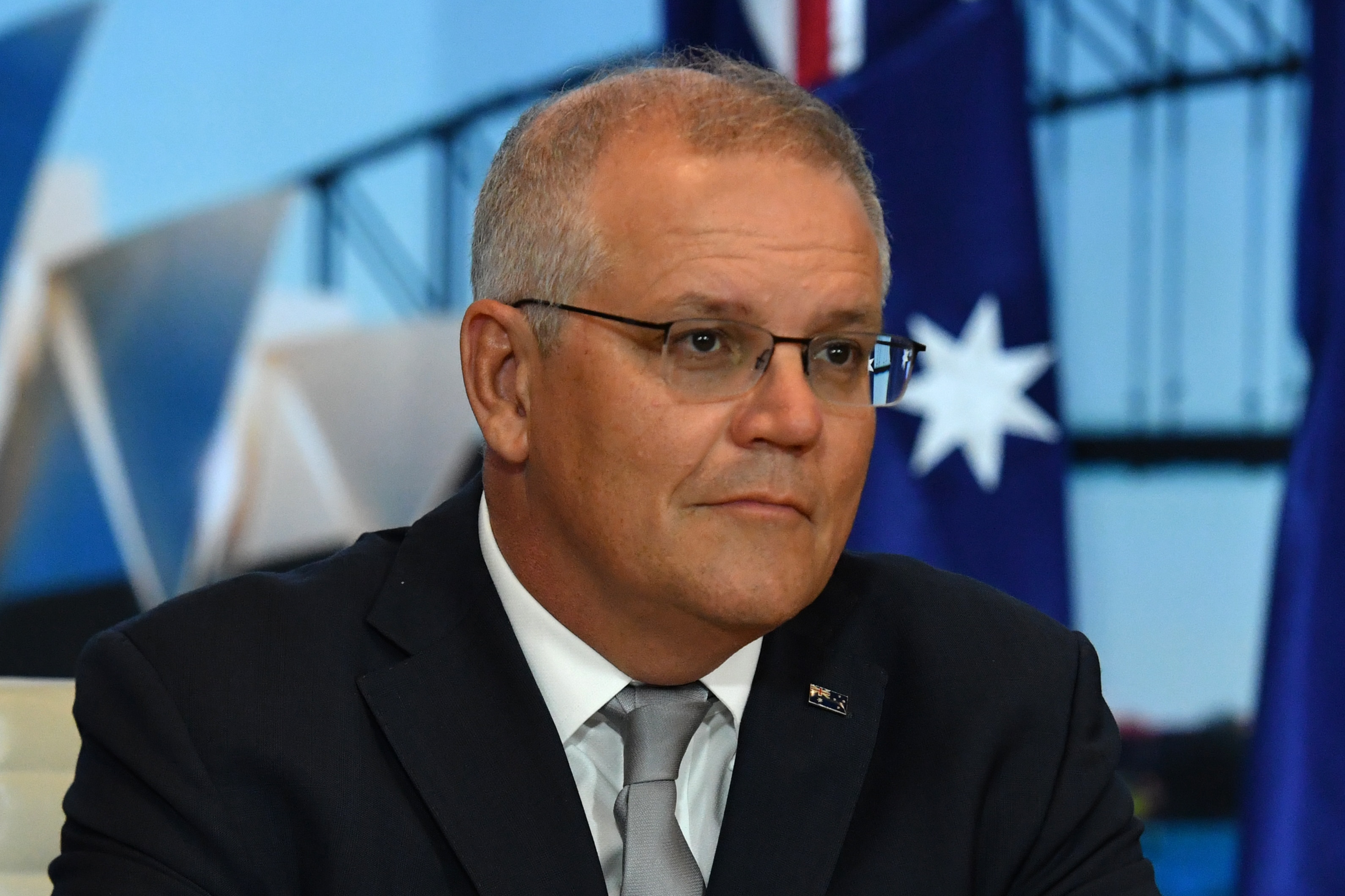 Scott Morrison at the Leader's Summit on Climate.