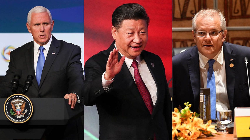 Image for read more article 'APEC 2018: US and China cross swords over 'protectionism', trade and influence'