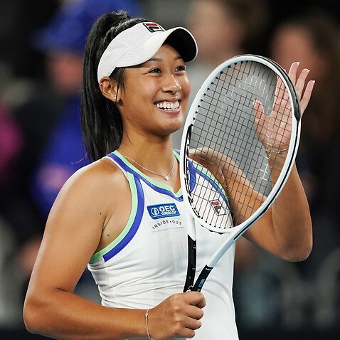 Australian breakout tennis star Priscilla Hon. 