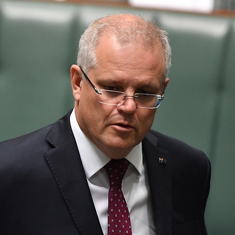 Prime Minister Scott Morrison arrives for Question Time in the House of Representatives at Parliament House in Canberra, Thursday, February 27, 2020. (AAP Image/Mick Tsikas) NO ARCHIVING