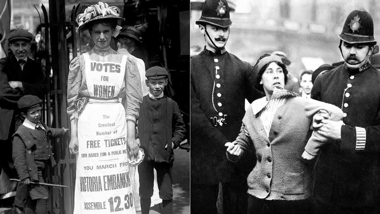 Celebrations Across Britain To Mark 100 Years Since Suffragette 