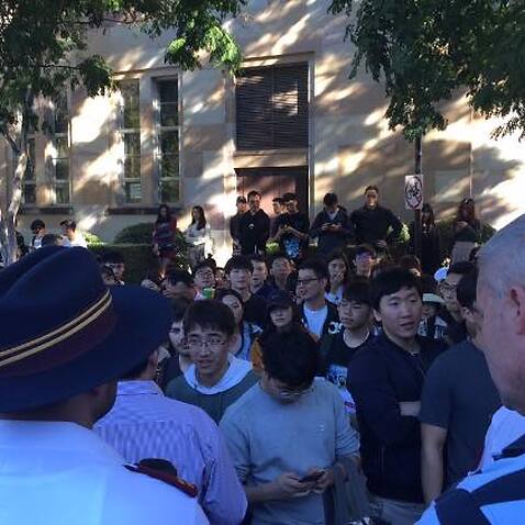 Extradition Law Protest at UQ ( 24 July )
