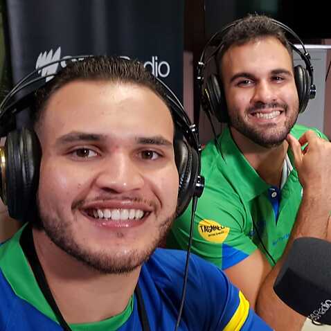 Donovan Barreira (esq.) e Rodrigo Rezende: Brasileiros venceram peruanos em fevereiro e agora enfrentam chilenos em maio.