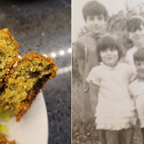 Lebanese migrants Dib and Nizam Ghazal began making falafel in their Sydney restaurant in the late '60s.