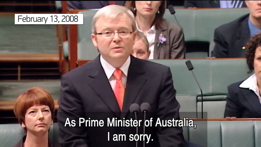 ‘i Couldnt Look At The Indigenous Faces Kevin Rudd On The Apology