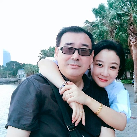 Yang Hengjun and his wife, Yuan Xiaoliang.