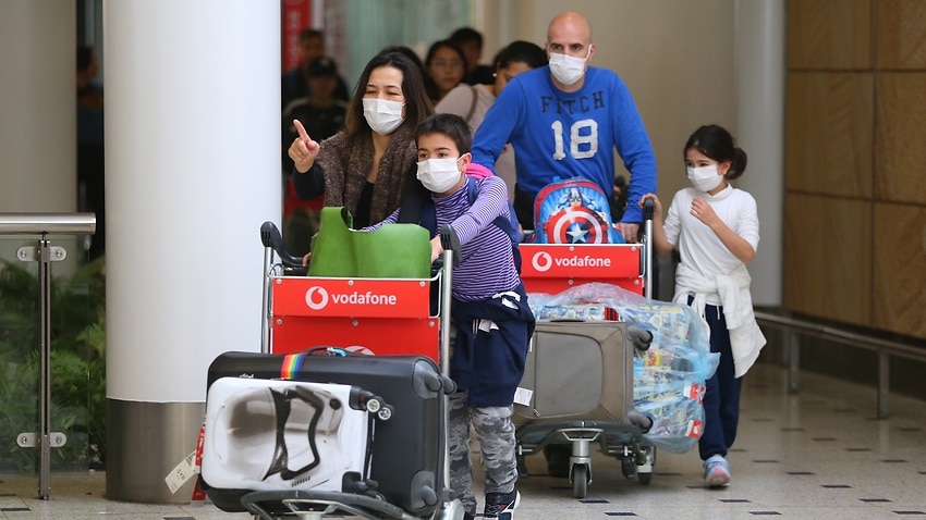 Flight From Wuhan Arrives In Sydney After Chinese Authorities Shut Down Transport Networks Over Coronavirus