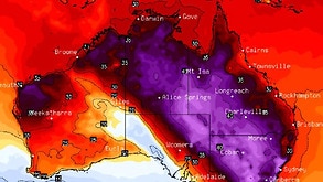 Penrith was the hottest place on Earth on Saturday, reaching a high of 48.9C.