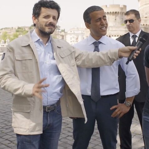 The ad was one of four Italian-language videos made to promote the airline’s recently announced nonstop flight from Rome to Washington.