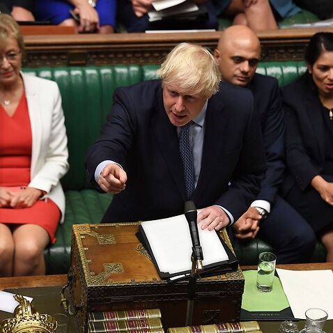 An unrepentant Prime Minister Boris Johnson brushes off cries of 'Resign!' in Parliament