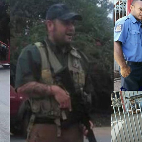 Photos of armed foreign contractors in PNG.