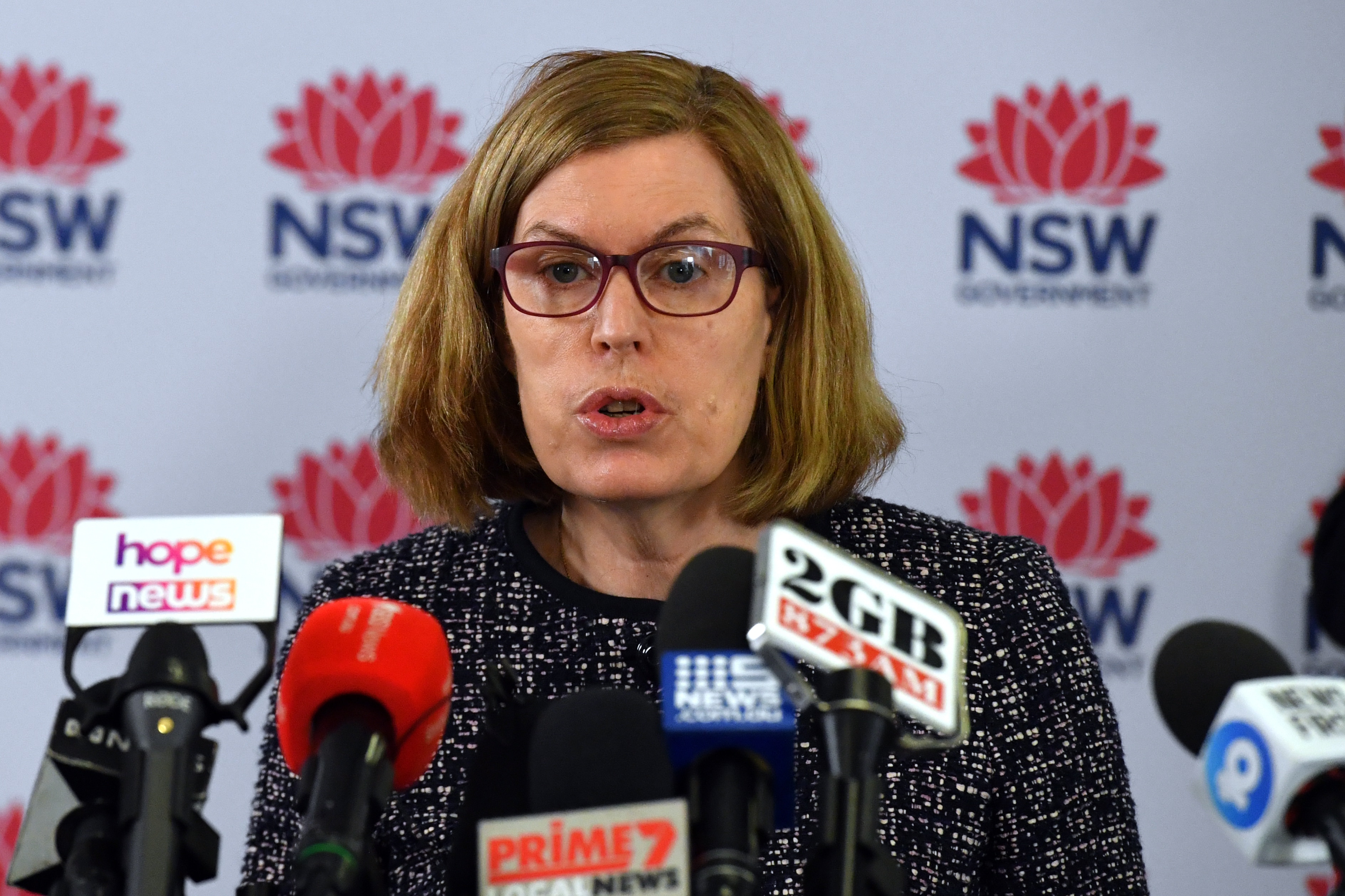 NSW Chief Health Officer Dr Kerry Chant speaks to the media at a press conference in Sydney, Tuesday, November 2, 2021. (AAP Image/Mick Tsikas) NO ARCHIVING