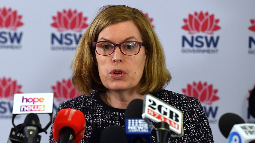 NSW Chief Health Officer Dr Kerry Chant speaks to the media at a press conference in Sydney, Tuesday, November 2, 2021. (AAP Image/Mick Tsikas) NO ARCHIVING