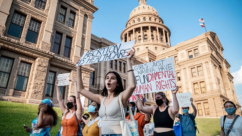 Image for read more article 'Biden administration sues Texas, seeking to block new abortion ban'